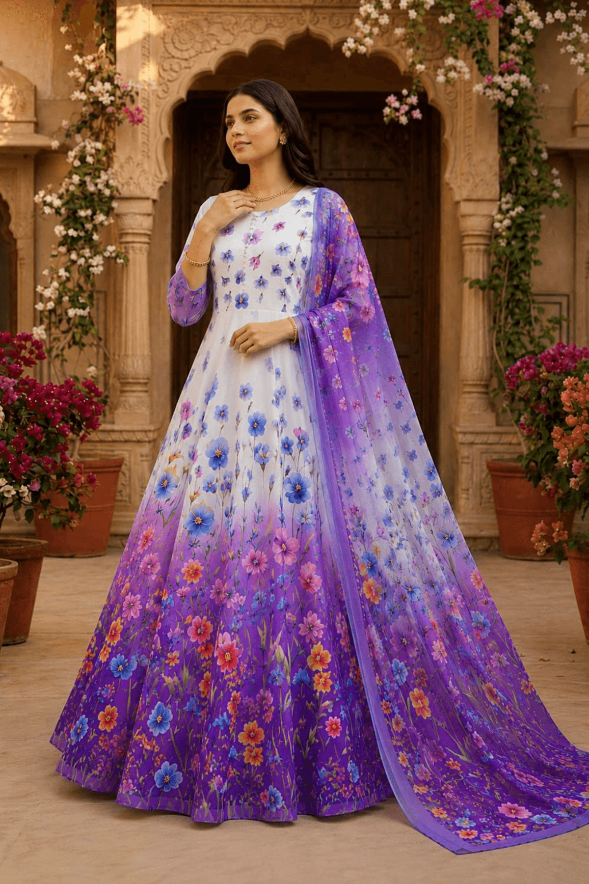 3 Piece Printed Suits fashion collection